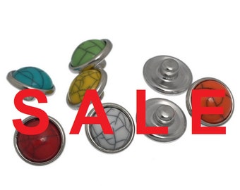 SALE! Pack of 5 snap fasteners, set, snap fasteners, buttons, snap fasteners, size. S, petite,