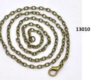 Chain, chain, chain, 41 cm, bronze