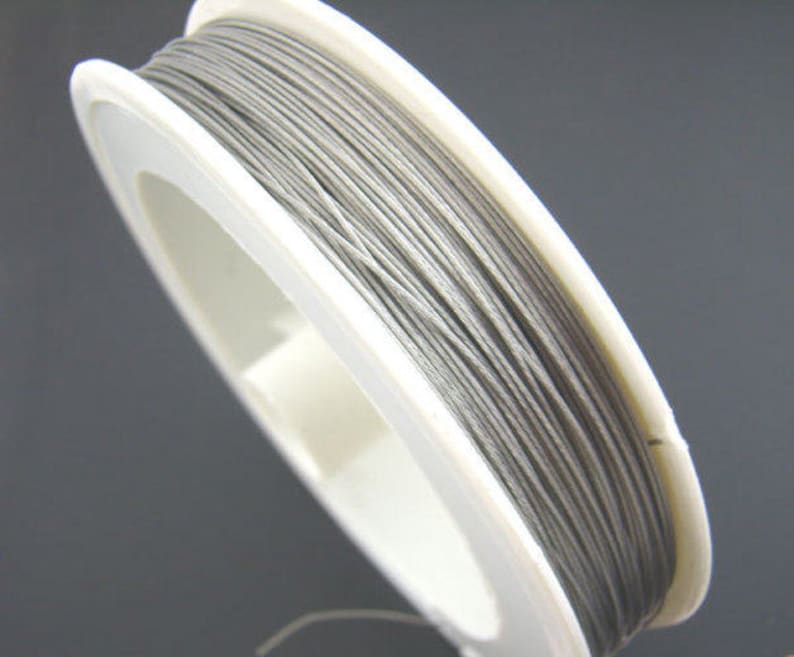 Jewelry wire Wire Encased Jewellery wire 0.38 mm.,045 mm.50 mm.0.60 mm 8.80 mm