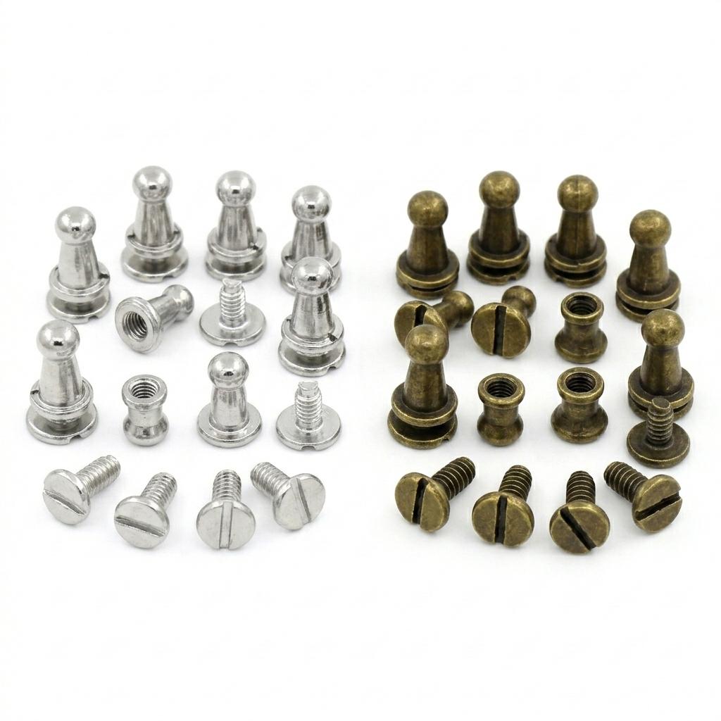 50 hole closures, screw rivets, color selection