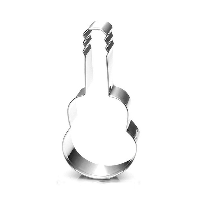 Cookie Cutter, Guitar, Instrument, Music, Stainless Steel, - Etsy