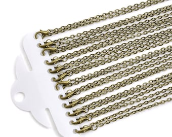 Chain, chain, chain, 76 cm, bronze