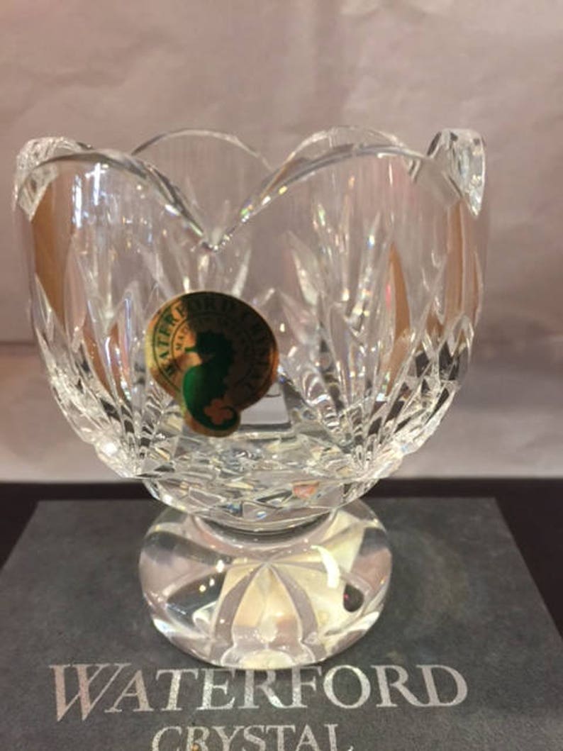 Waterford Crystal Footed Potpourri Bowl Etsy