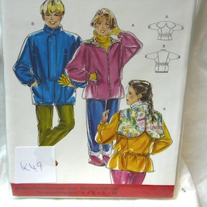 Burda 5015 Children&#39;s Jacket Pattern, K49, Multisize 104 - 140, moresize 4 - 10