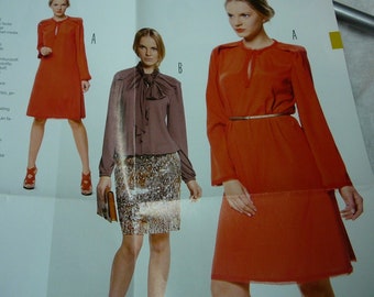Burda 7206, Schnittmuster, Kleid, pattern, dress, more size cut, K69