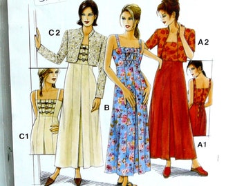 new fashion V22673 Avantgarde dress pattern, multi-size cut 36 - 46, moresizepattern 10-20, B118, dress, true vintage, original, fashion