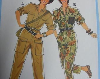 Burda 6960 Overall Pattern, Multisize 34-44, moresize 8-18, (E65)