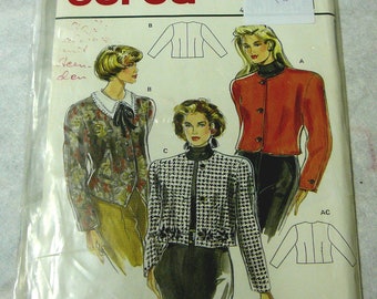 Burda 4982.Cut pattern, cut, jacket, multi-size cut, pattern, more size cut.448