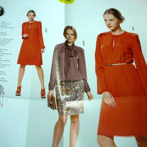 Burda 7206, Schnittmuster, Kleid, pattern, dress, more size cut, K69