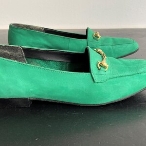 Green Loafers Etsy Denmark