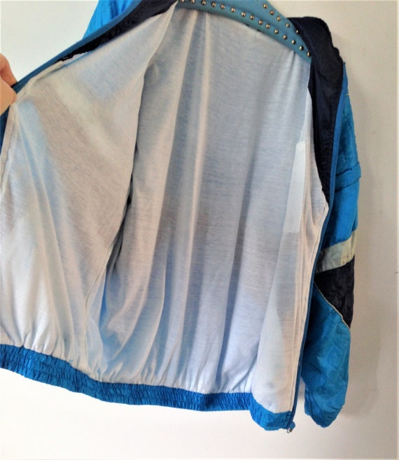 Vintage Sport Jacket // Unisex Sport Jacket With Removable
