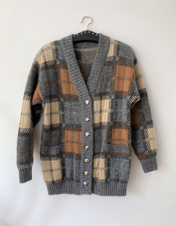 Vintage ESCADA wool cardigan // 80/90s oversized … - image 1