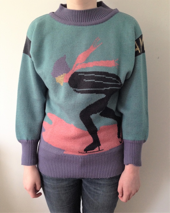 Lovely 80s Mondi sweater // Vintage 80s Mondi swea