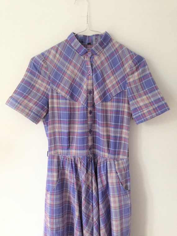 Lovely cotton dress // X Small Vintage cotton dres