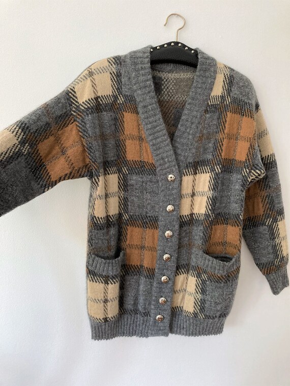 Vintage ESCADA wool cardigan // 80/90s oversized … - image 3