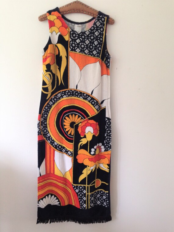 Vintage Beach dress 60s/70s // Vossen frontier com