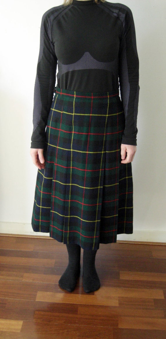 tartan skirt burberry