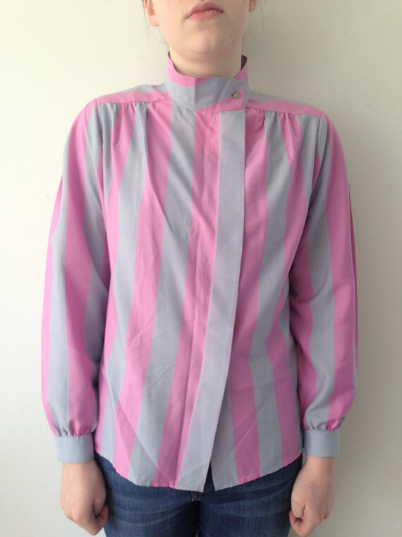 vintage 80s blouse