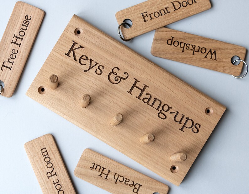 Key Holder for Wall Wooden Key Organizer Farmhouse Decor New Etsy UK