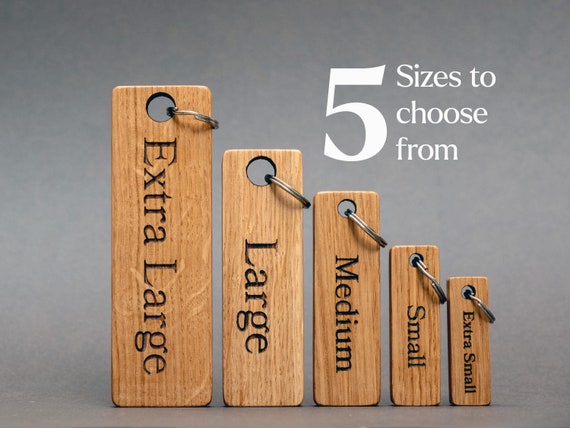 Personalised wooden keyrings deals
