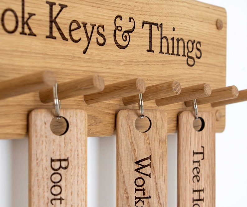 Key Holder for Wall Wooden Key Organizer Farmhouse Decor New Etsy UK