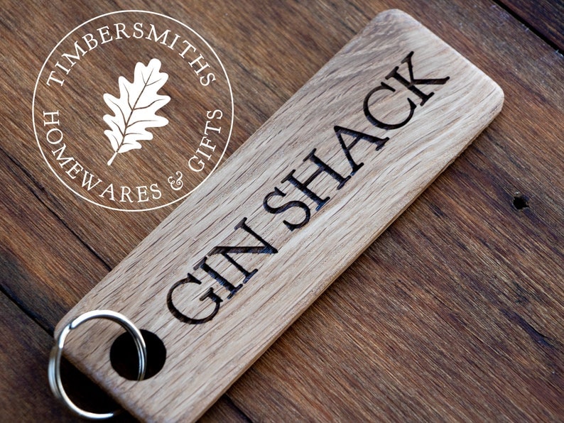 Extra Large Keyring for Gin Shack