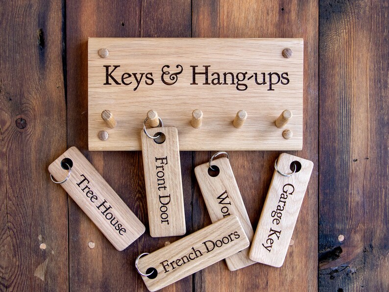 Key Holder for Wall Wooden Key Organizer Farmhouse Decor New Etsy UK