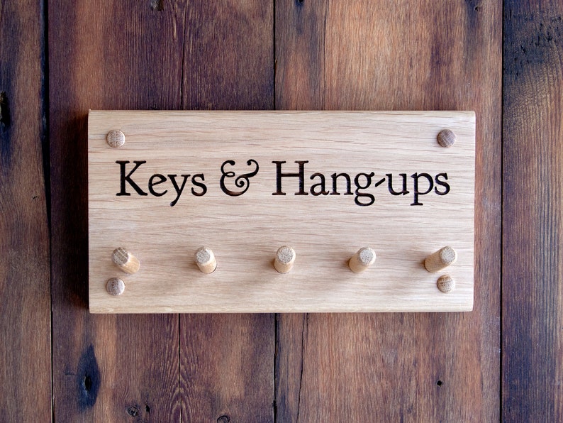 Key Holder for Wall Wooden Key Organizer Farmhouse Decor New Etsy UK