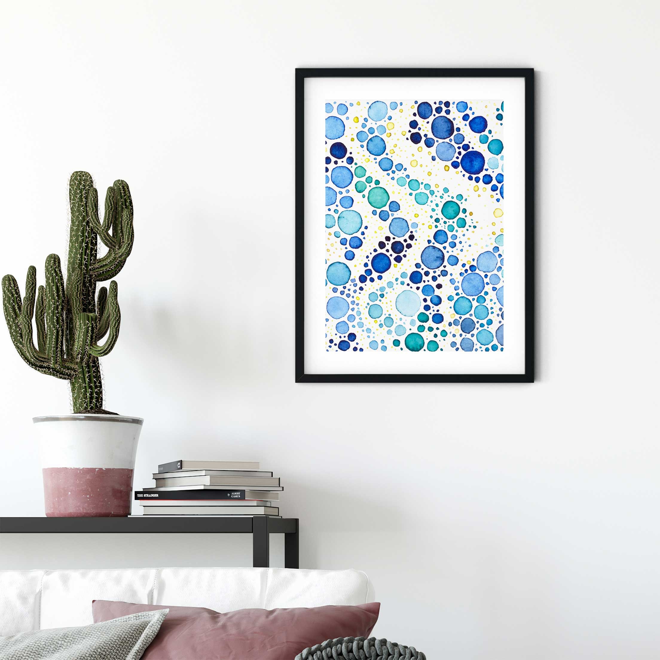 Decoración de pared sala de estar impresión Steltuna retrato | Etsy