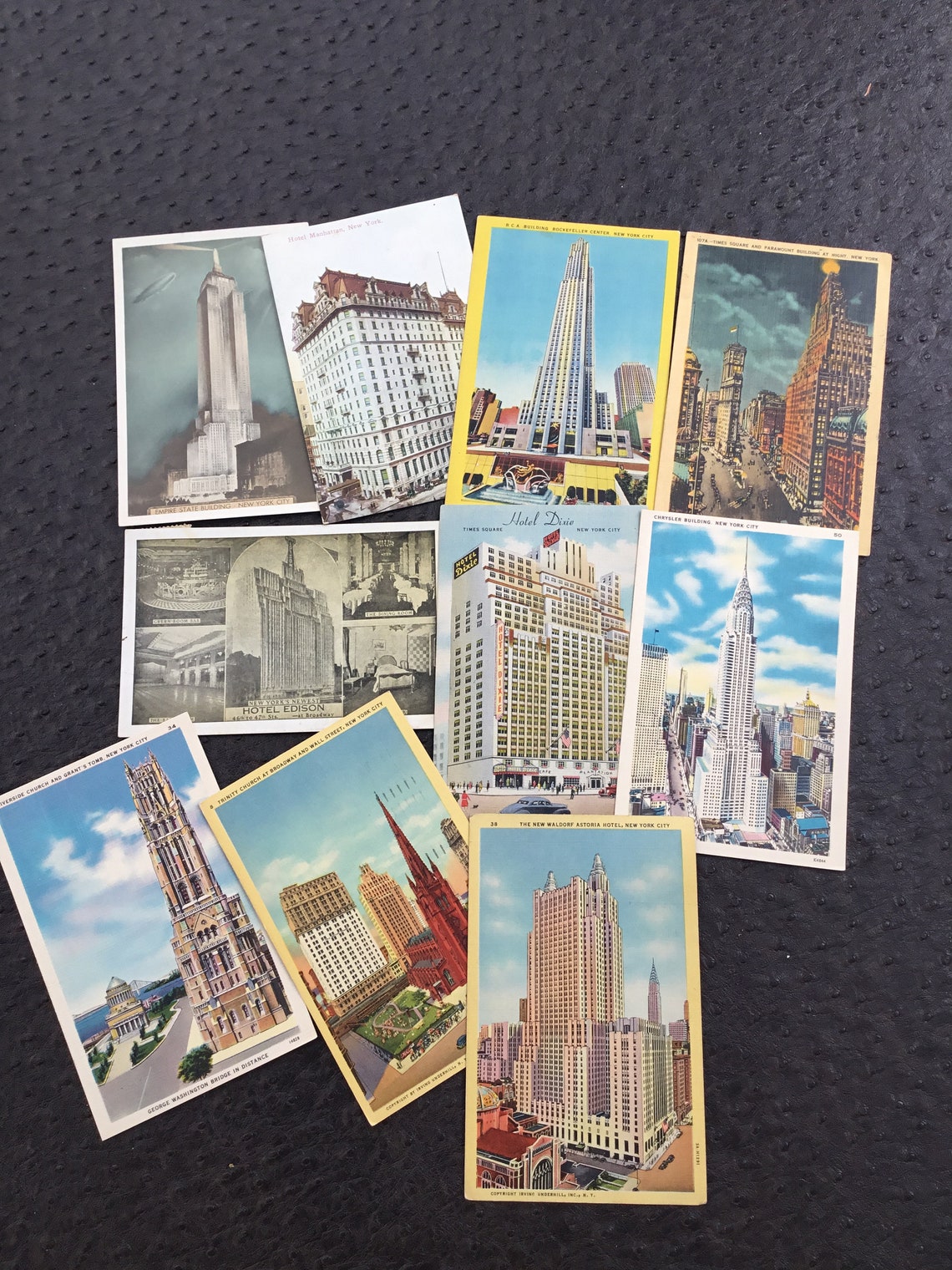30 Vintage NEW YORK CITY Post Cards Etsy