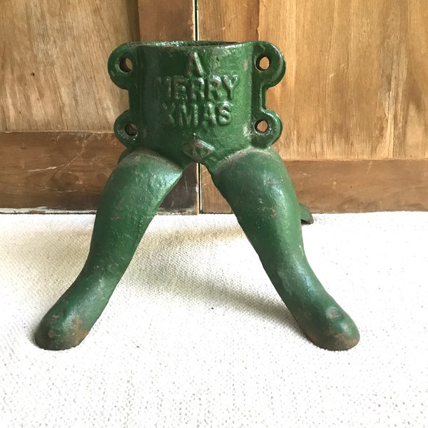 Vintage Cast Metal Christmas Tree Stand