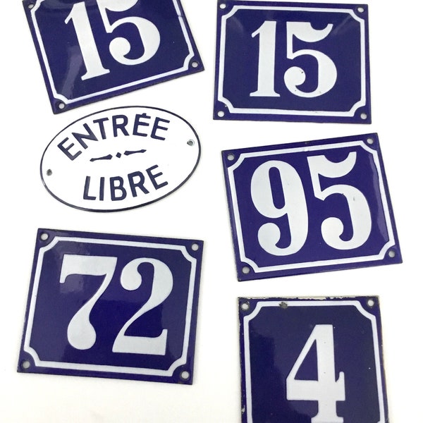 French House Numbers Etsy