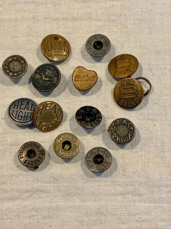 RAOING CARHARTT Antique Change Button 【公式通販】