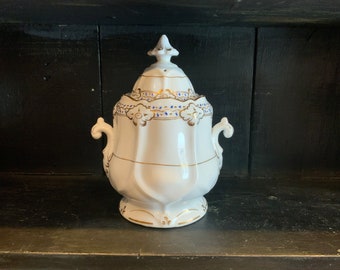 Beautiful Victorian Lidded Sugar Container
