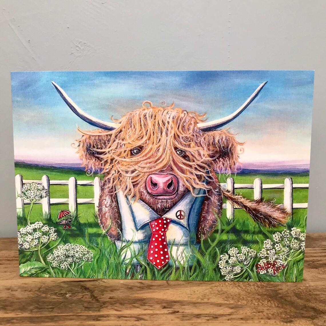 scottish highland cattle happy birthday