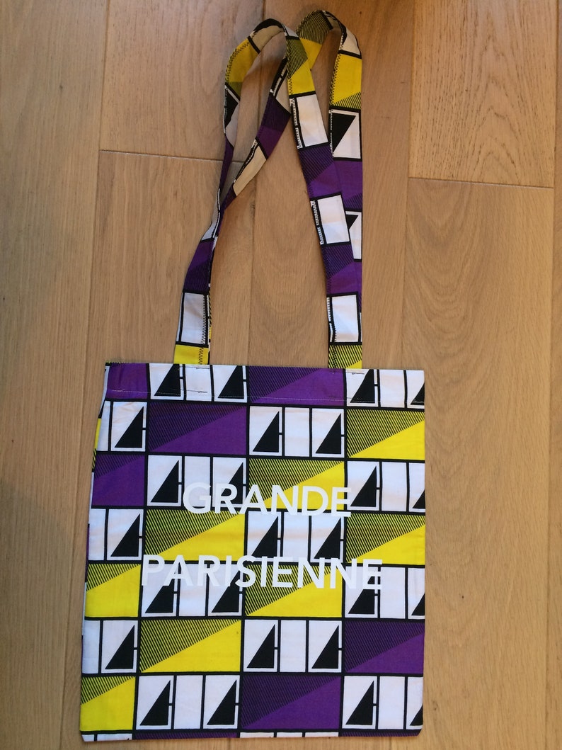 tote bag Grande Parisienne wax