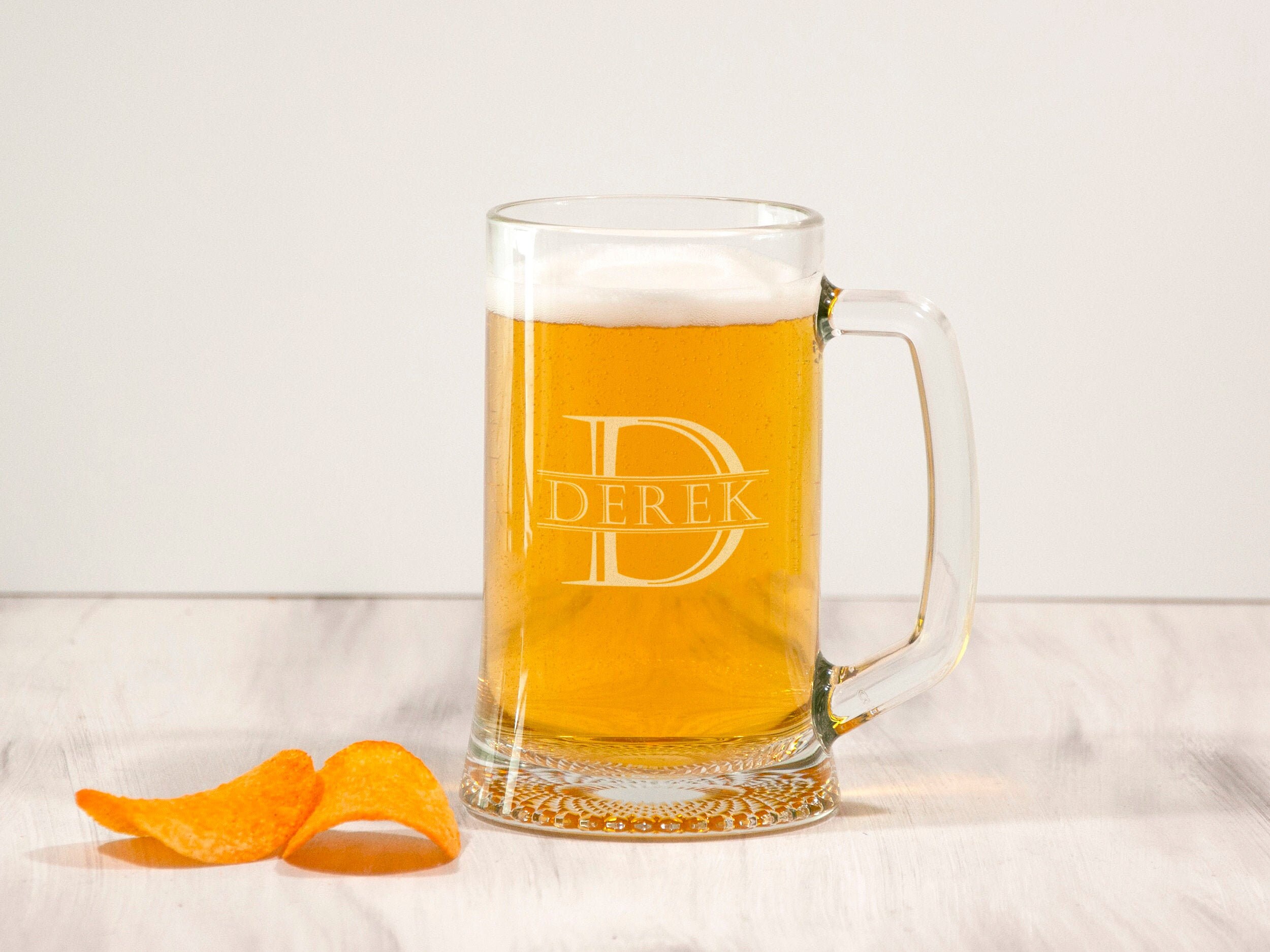 Personalized Beer Mug Birthday Gift for Him Engraved Beer Etsy