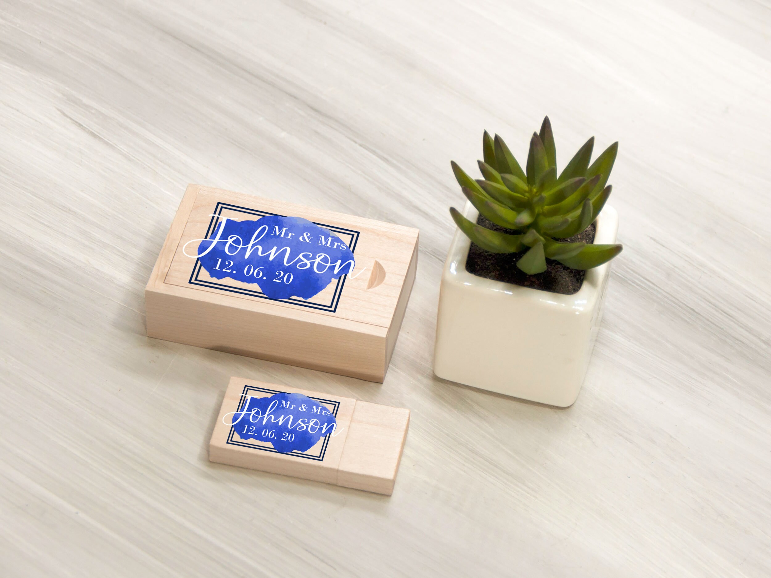 Wedding USB Flash Drive Personalized USB Stick Wedding usb Etsy