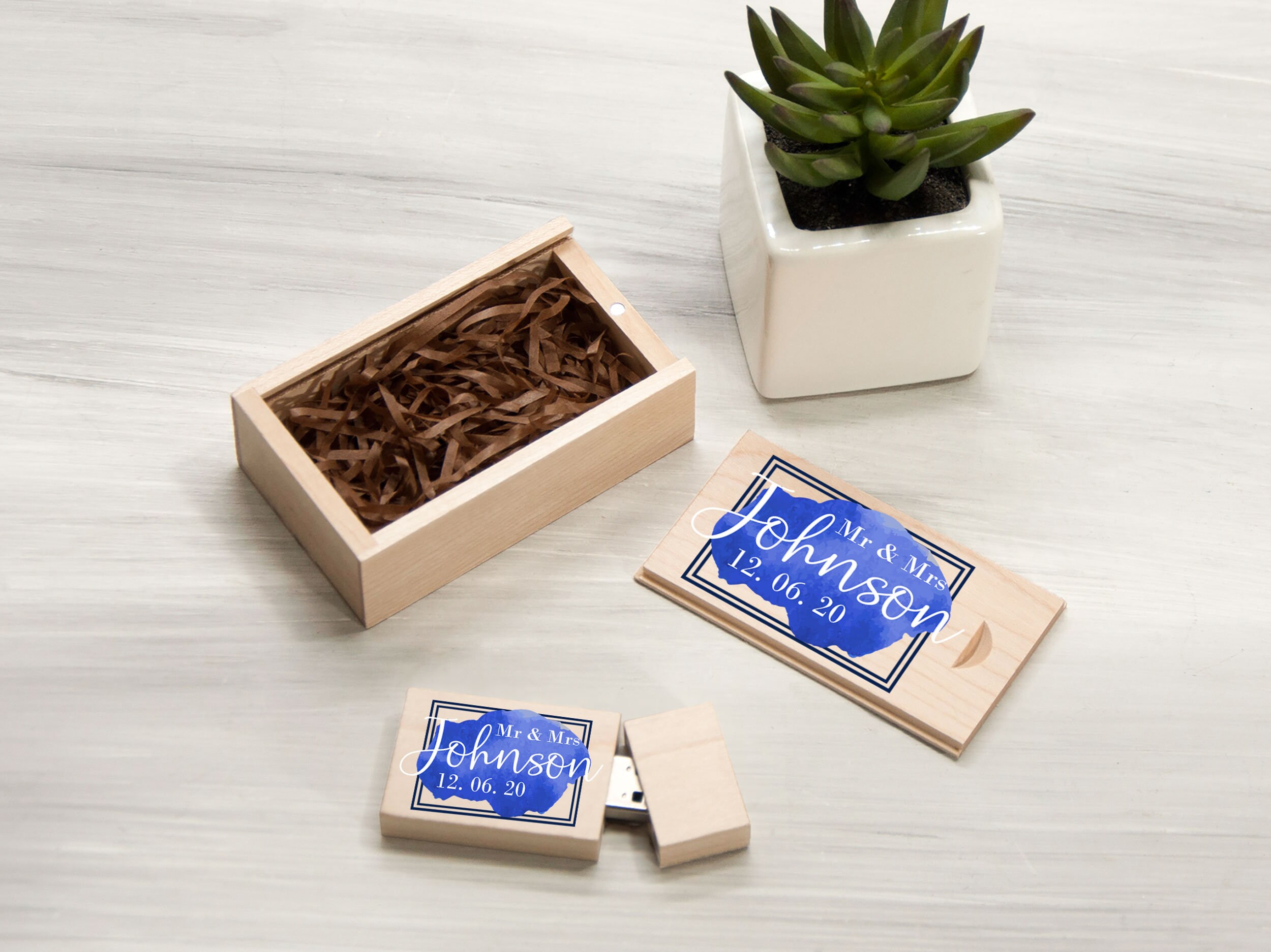 Wedding USB Flash Drive Personalized USB Stick Wedding usb Etsy