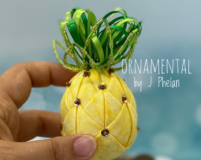 Pineapple Ornament Colonial Williamsburg Pineapple Etsy