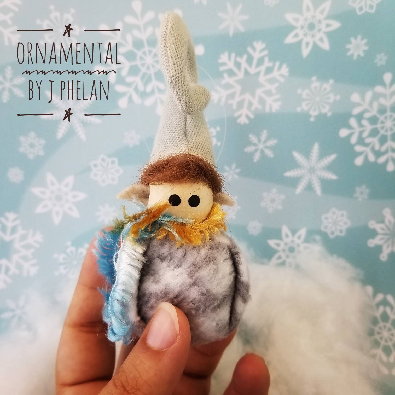 Elf Ornament Handmade Elf Icelandic Elf Iceland Gifts Elf in Etsy