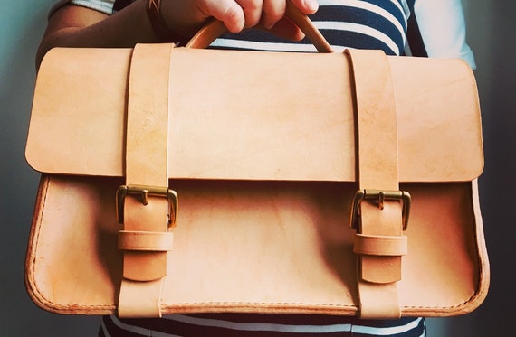 Morgan + Wells 'The Jack' Cambridge bag // Hand stitched leather handbag // Doctor's bag // Work bag // Handbag // Made in Yorkshire