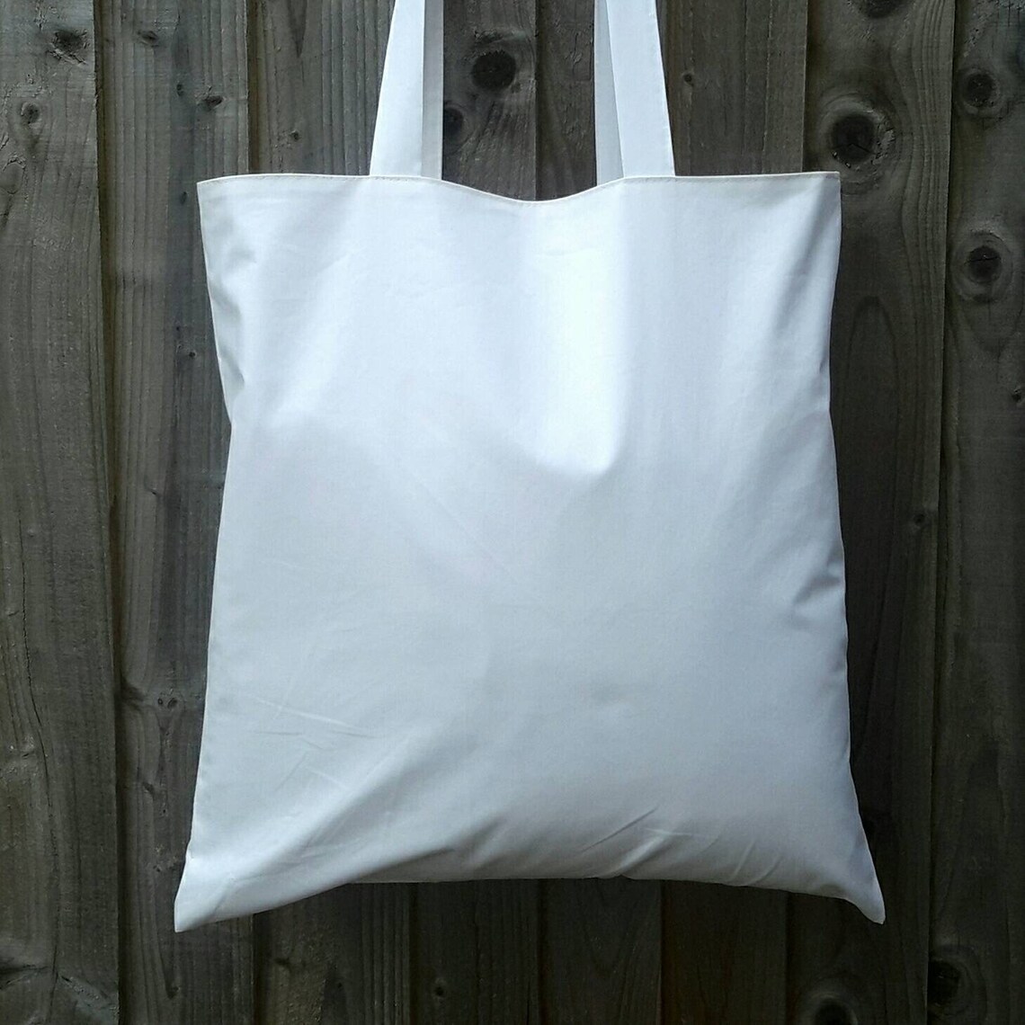 Ivory Cream Cotton Tote Bag Suitable for Tie Dyeing or Etsy UK