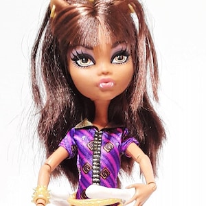 Vintage 2012 Coffin Bean Clawdeen Wolf Monster High Doll