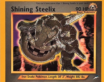 ポケモンカードゲーム　英語版 Shining Steelix Shining Steelix 2002 Neo Destiny #112/105 1st Edition Holo