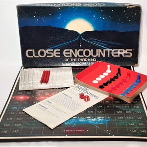 Vintage 1978 CLOSE ENCOUNTERS Of The Third Kind Board Game Parker Brothers No 25 Near Complete