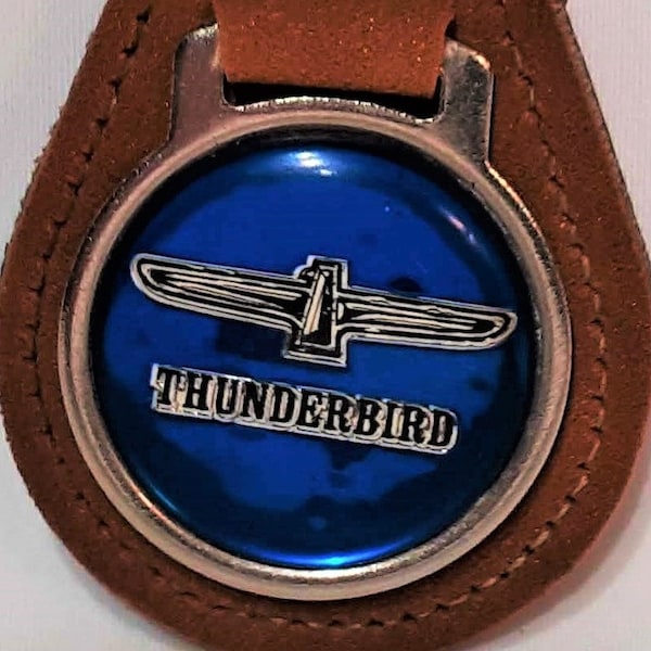 Ford Thunderbird Tear Drop Keychain (Chrome) - Foto 12