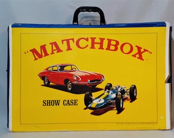 vintage matchbox car holder