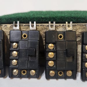 Vintage Tyco Control Switch HO & N Scale TYCO 590235 Control Switch Made In Austria Set Of 4 FREE Shipping