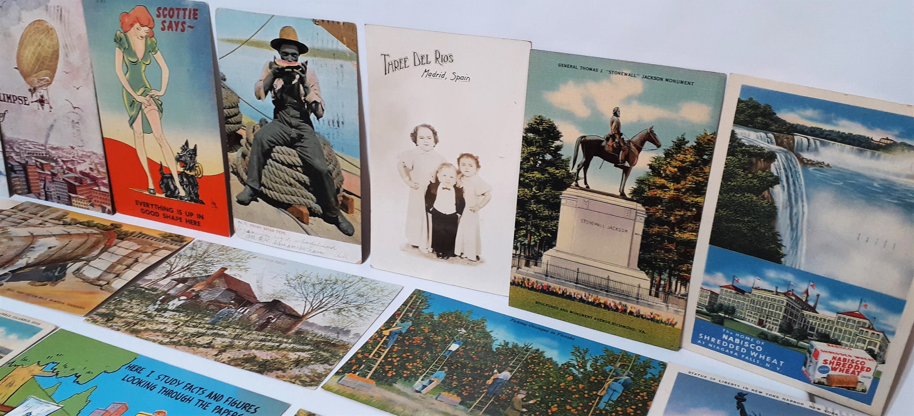 Premium Vintage Postcard Collection Lot of Thirty-five